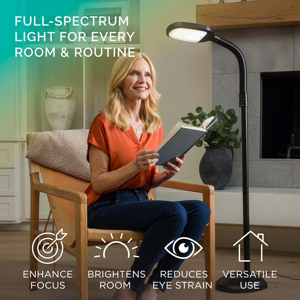 SmartLight LED Floor Lamp - Graphite