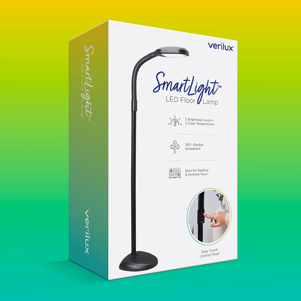 SmartLight LED Floor Lamp - Graphite